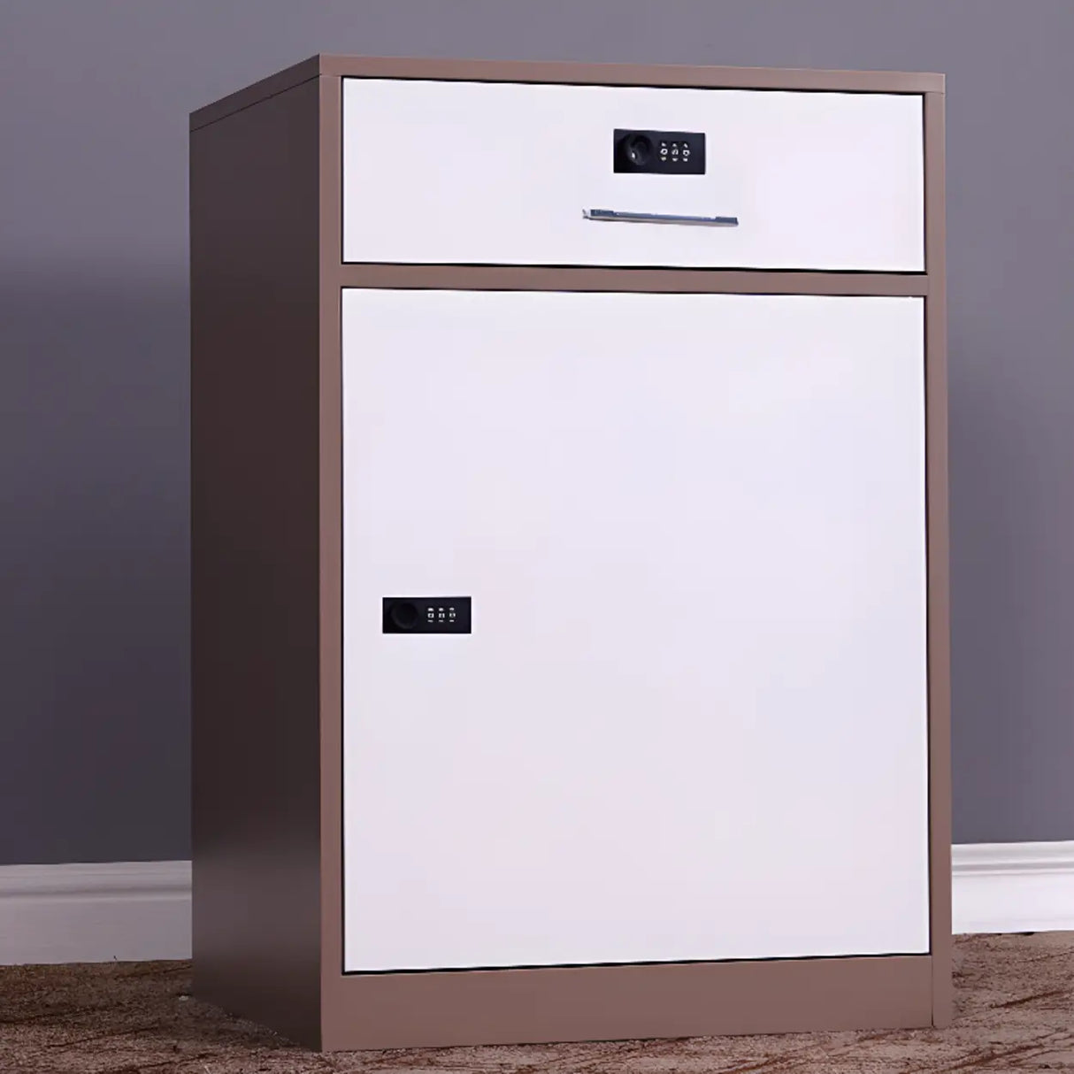 Waterproof Safe Storage Metal Vertical Filing Cabinet Image - 24
