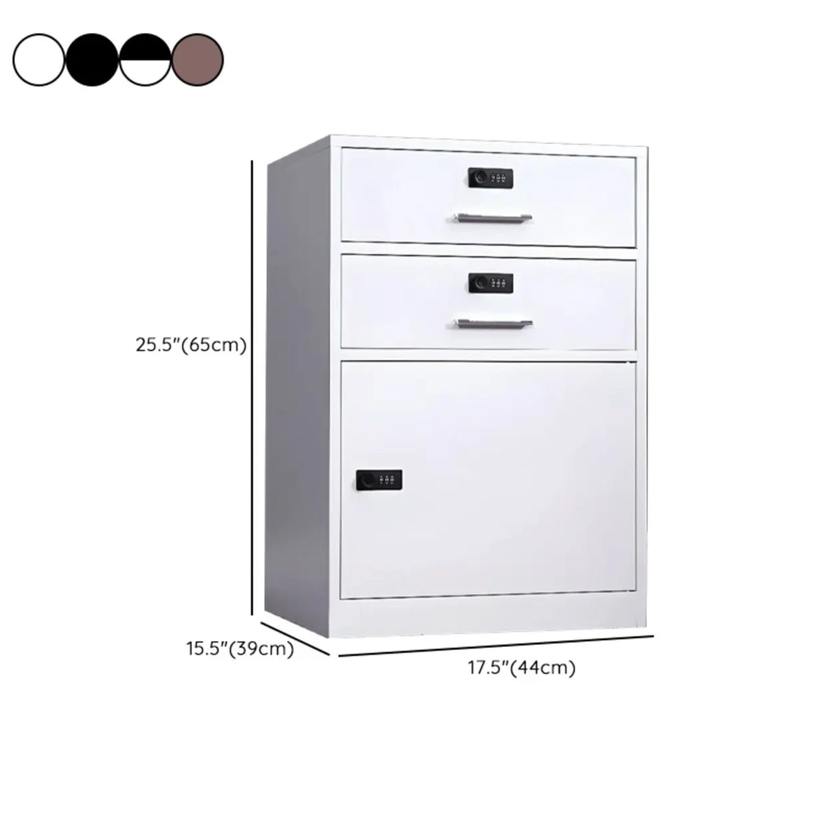 Waterproof Safe Storage Metal Vertical Filing Cabinet Image - 27