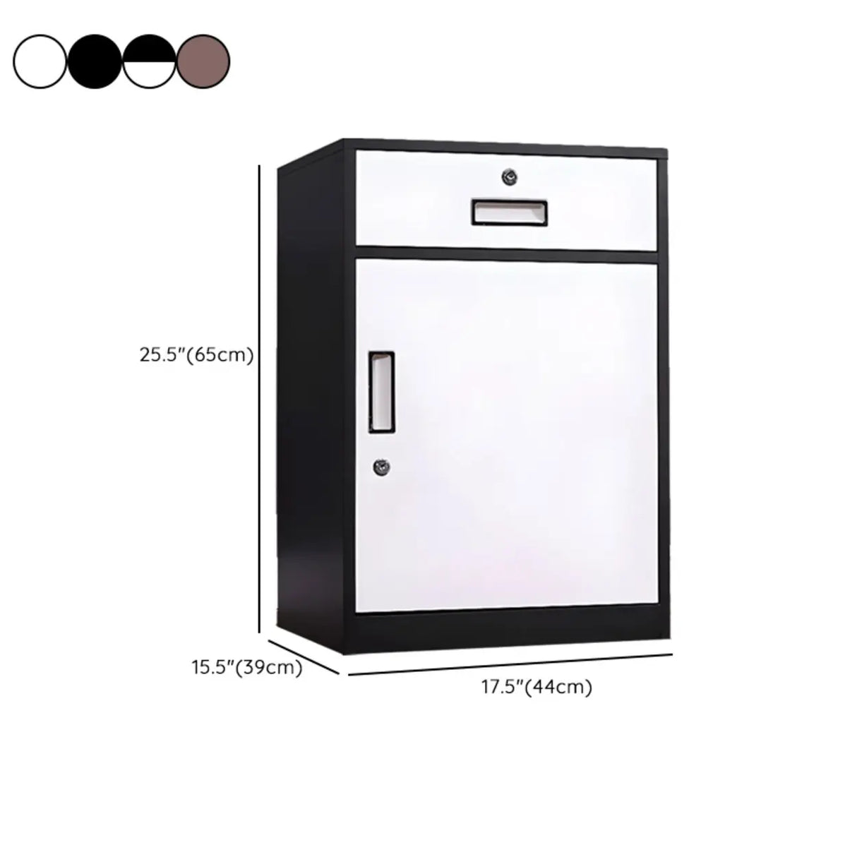 Waterproof Safe Storage Metal Vertical Filing Cabinet Image - 28