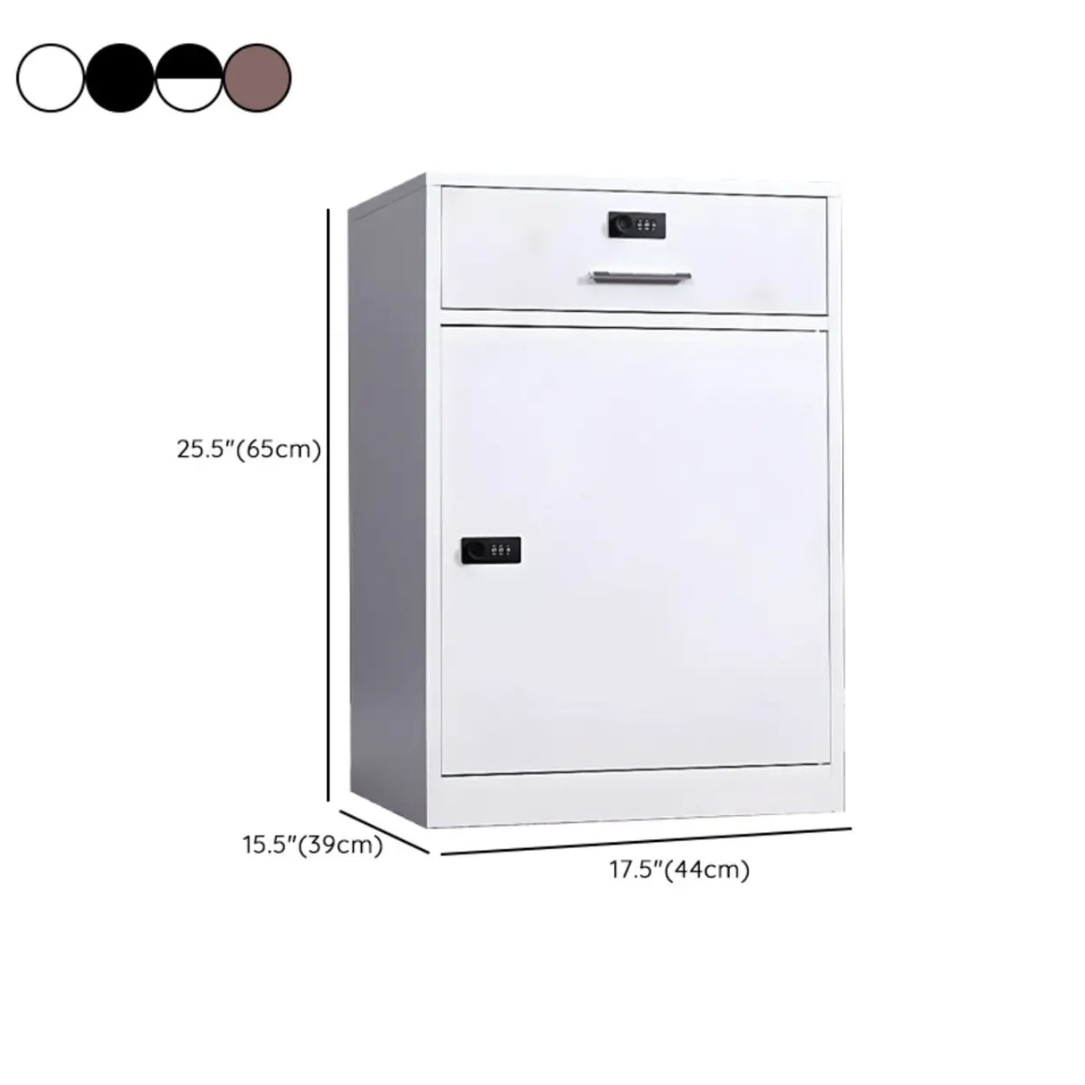 Waterproof Safe Storage Metal Vertical Filing Cabinet Image - 29