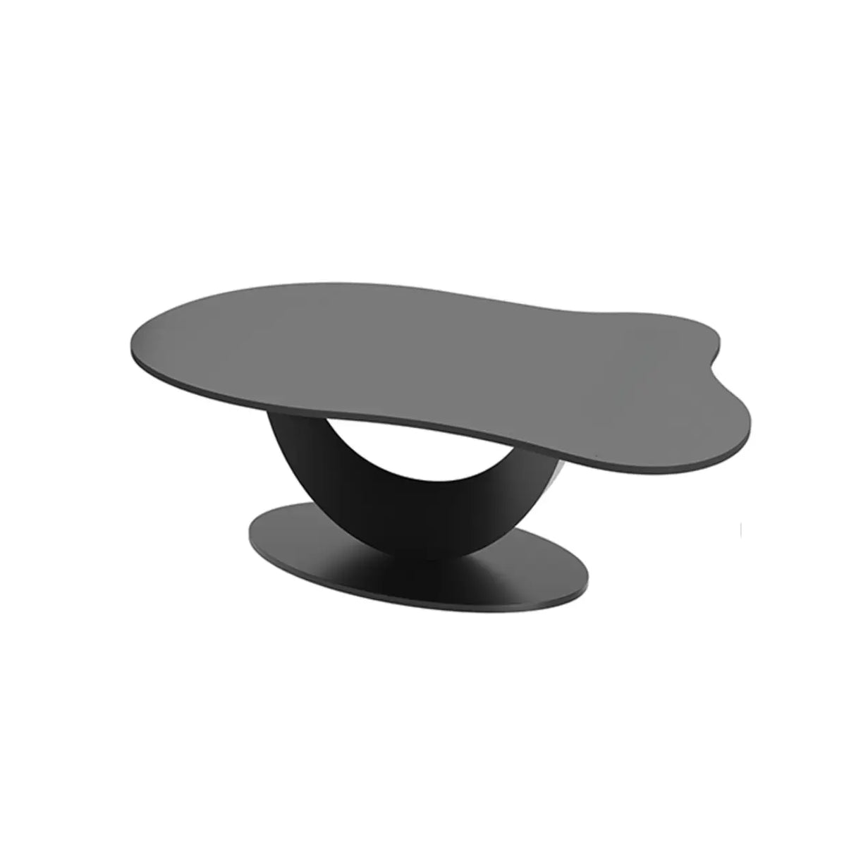 Waterproof Stone Free Form Abstract Base Coffee Table Image - 3