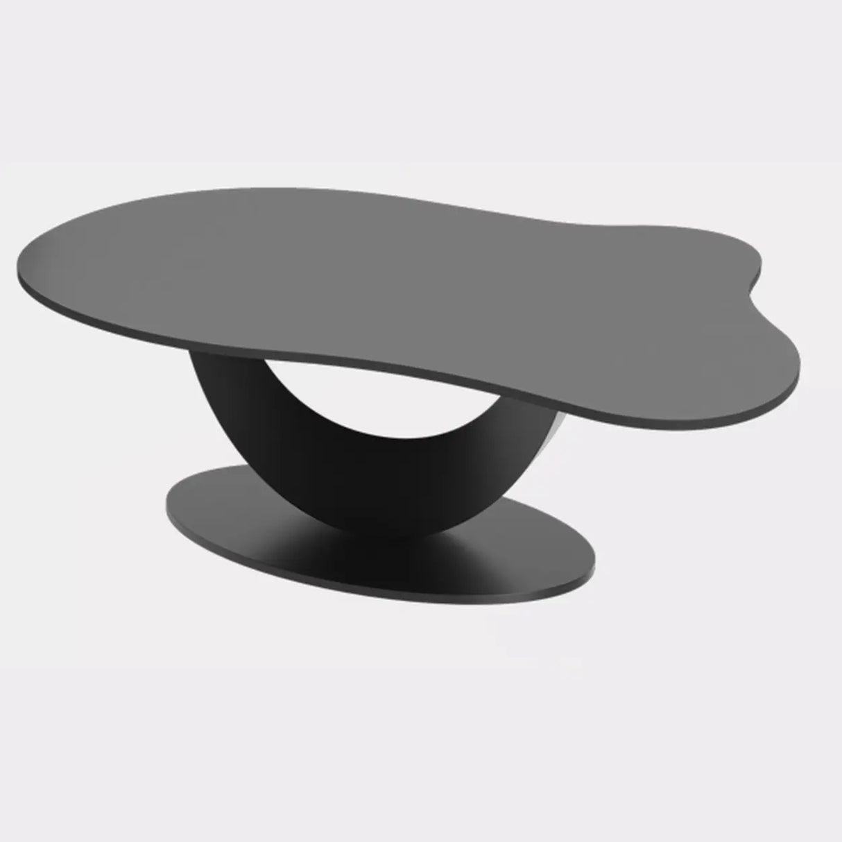 Waterproof Stone Free Form Abstract Base Coffee Table Image - 7