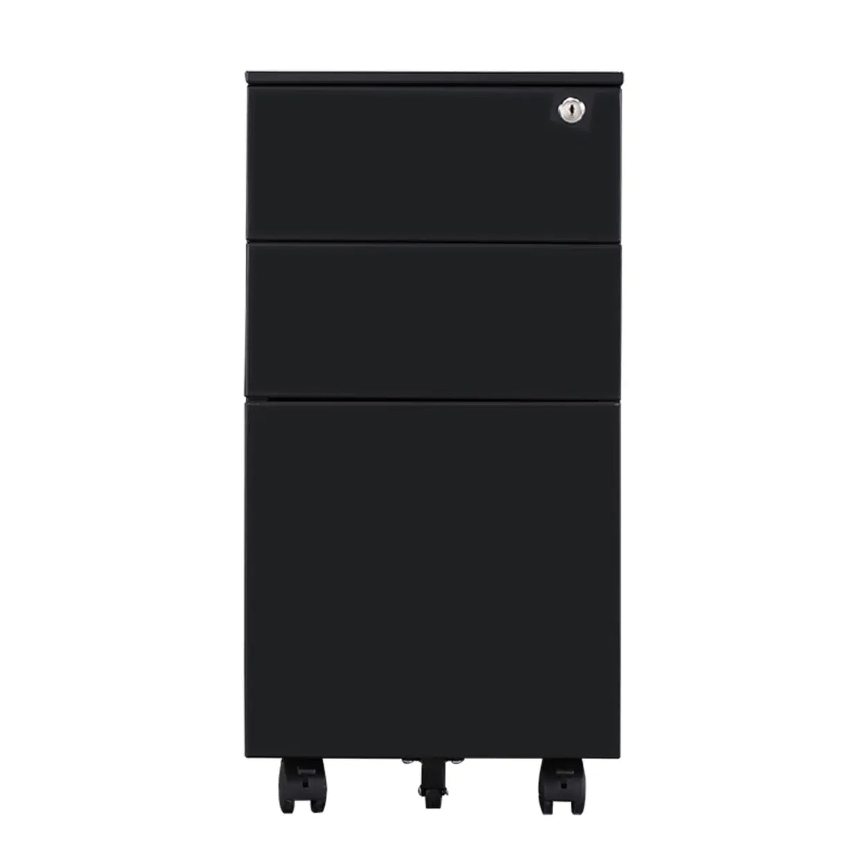 Waterproof Under Desk Vertical Filing Cabinet with Lock Image - 10