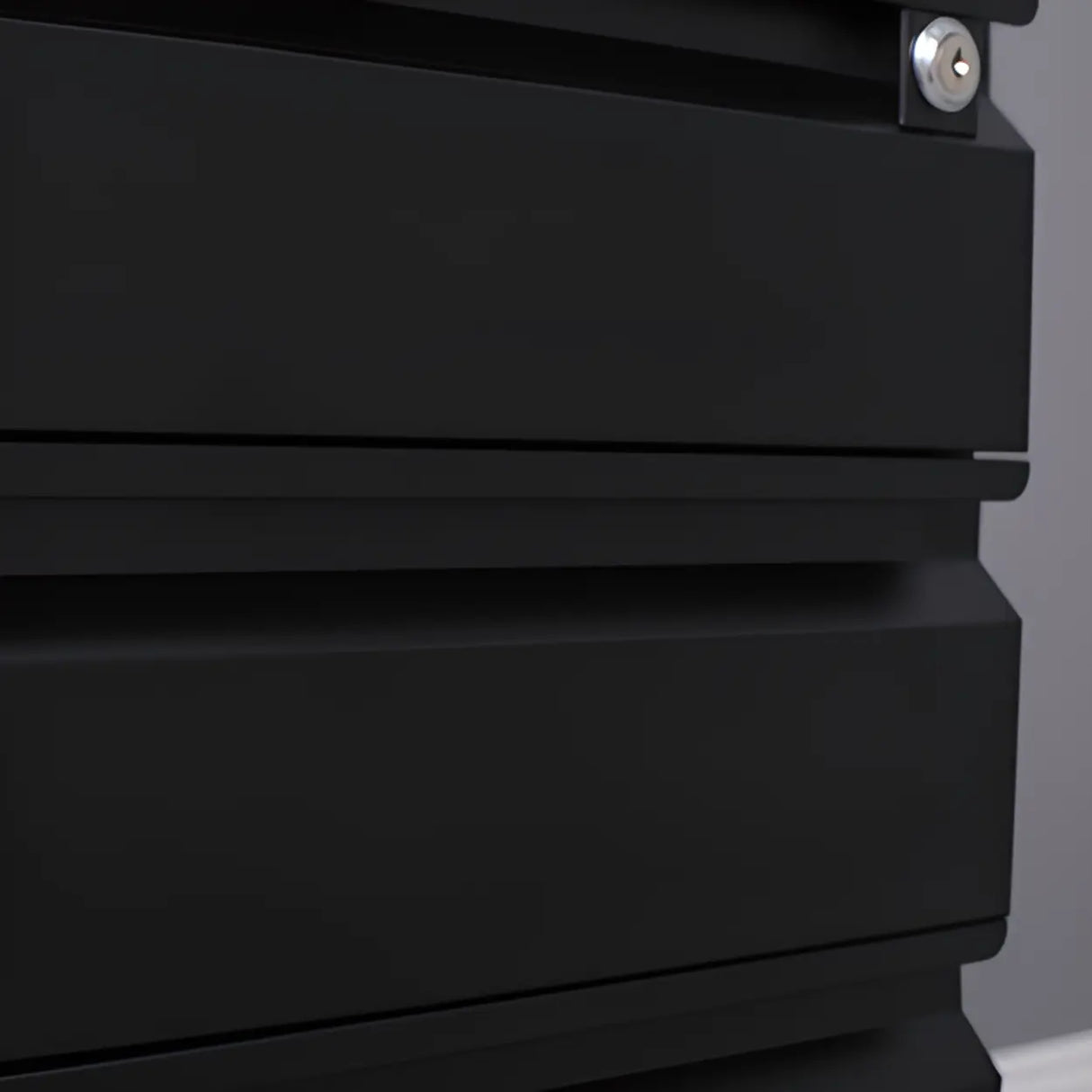 Waterproof Under Desk Vertical Filing Cabinet with Lock Image - 16