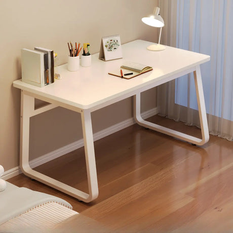 Waterproof White Steel Sled Base Kids Writing Desk Image - 1