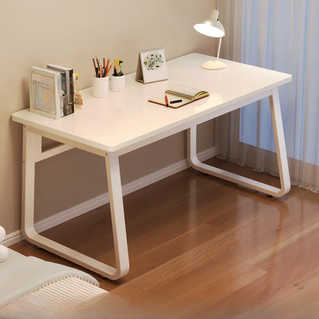 Waterproof White Steel Sled Base Kids Writing Desk Image - 2