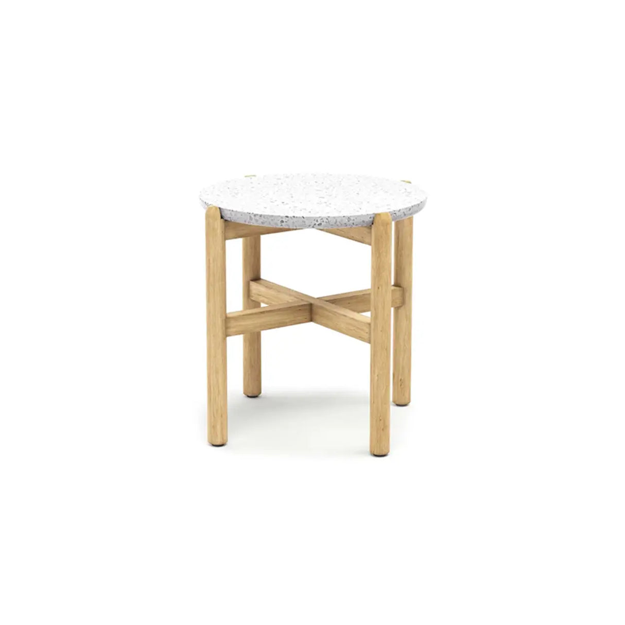 Weather Resistant Outdoor Teak and Rope Beige Patio Set Image - 11