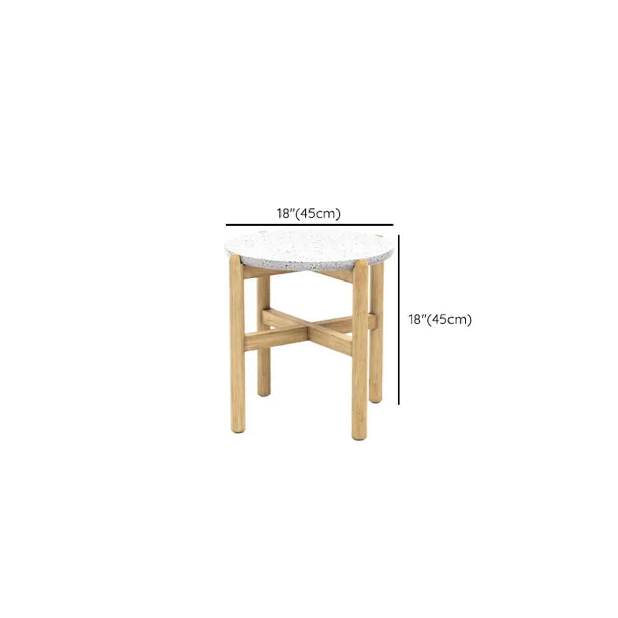 Weather Resistant Outdoor Teak and Rope Beige Patio Set