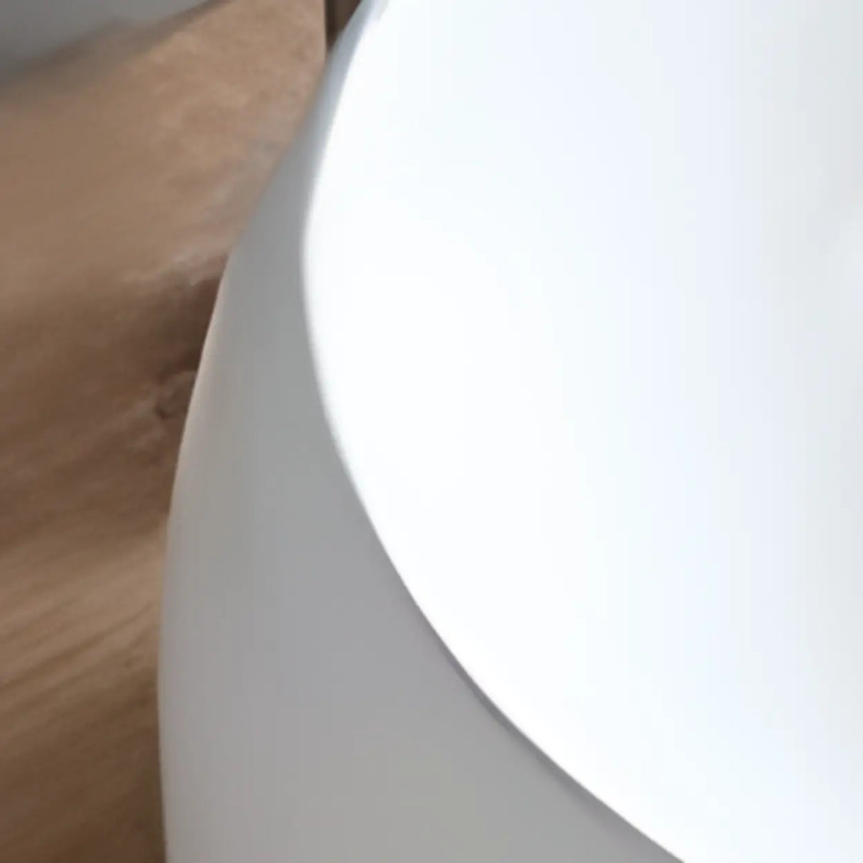 White Ceramic Bathroom Bowl Sinks with Center Trapway Image - 8