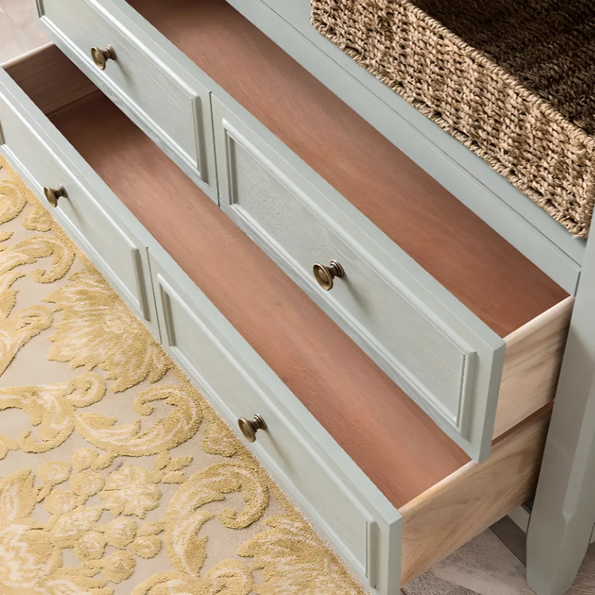 White Classic Closed Glass Doors Storage Bookcases Image - 4