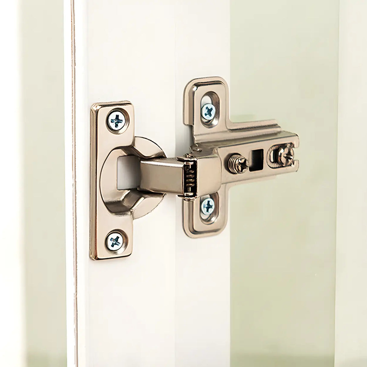 White Fashion Bamboo Clear Figure Display Cabinets Image - 17