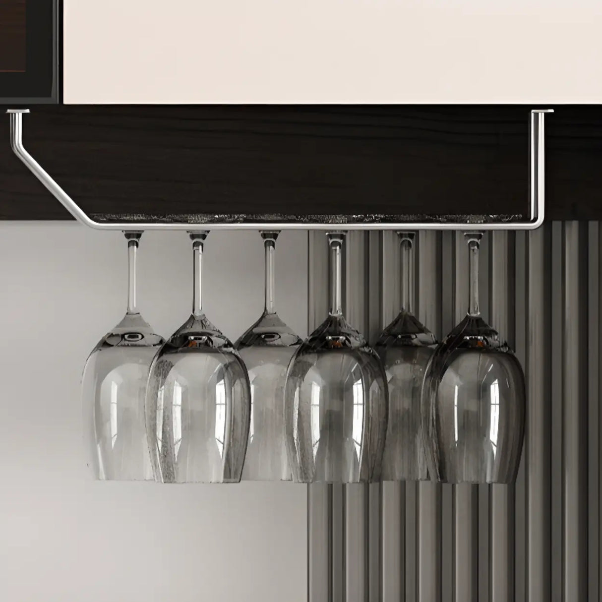 White Floor Wood Kitchen Hutch Storage China Cabinet Image - 13