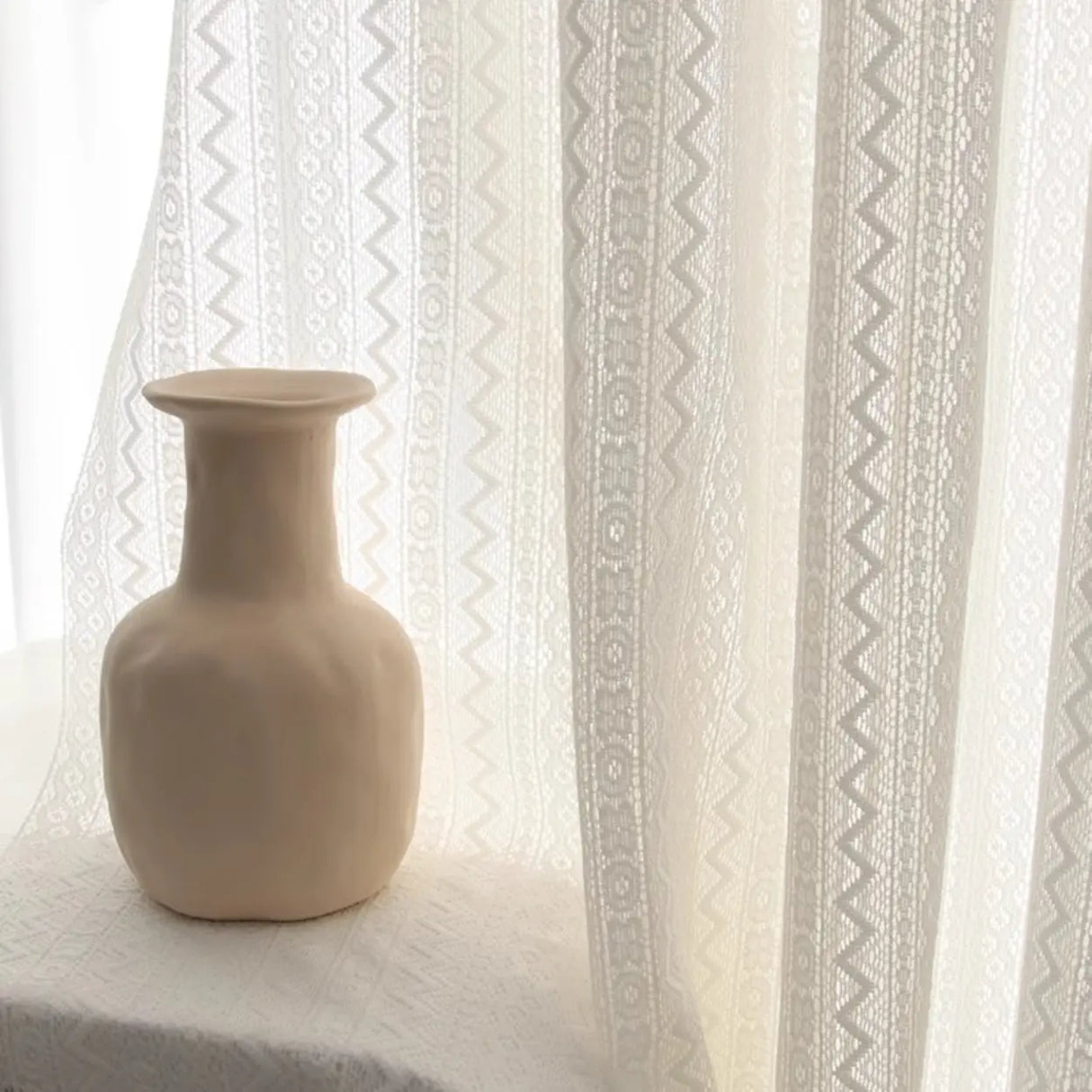 White Freestanding Steel Shelves Coat Rack with Storage Image - 4