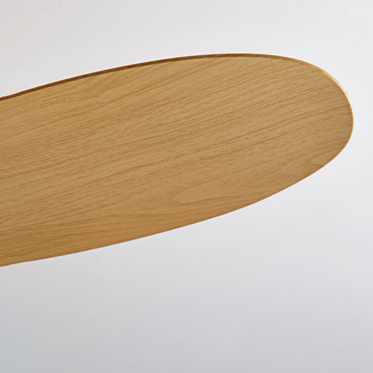 White Metal ABS Blade Living Room Ceiling Fan Light Image - 11