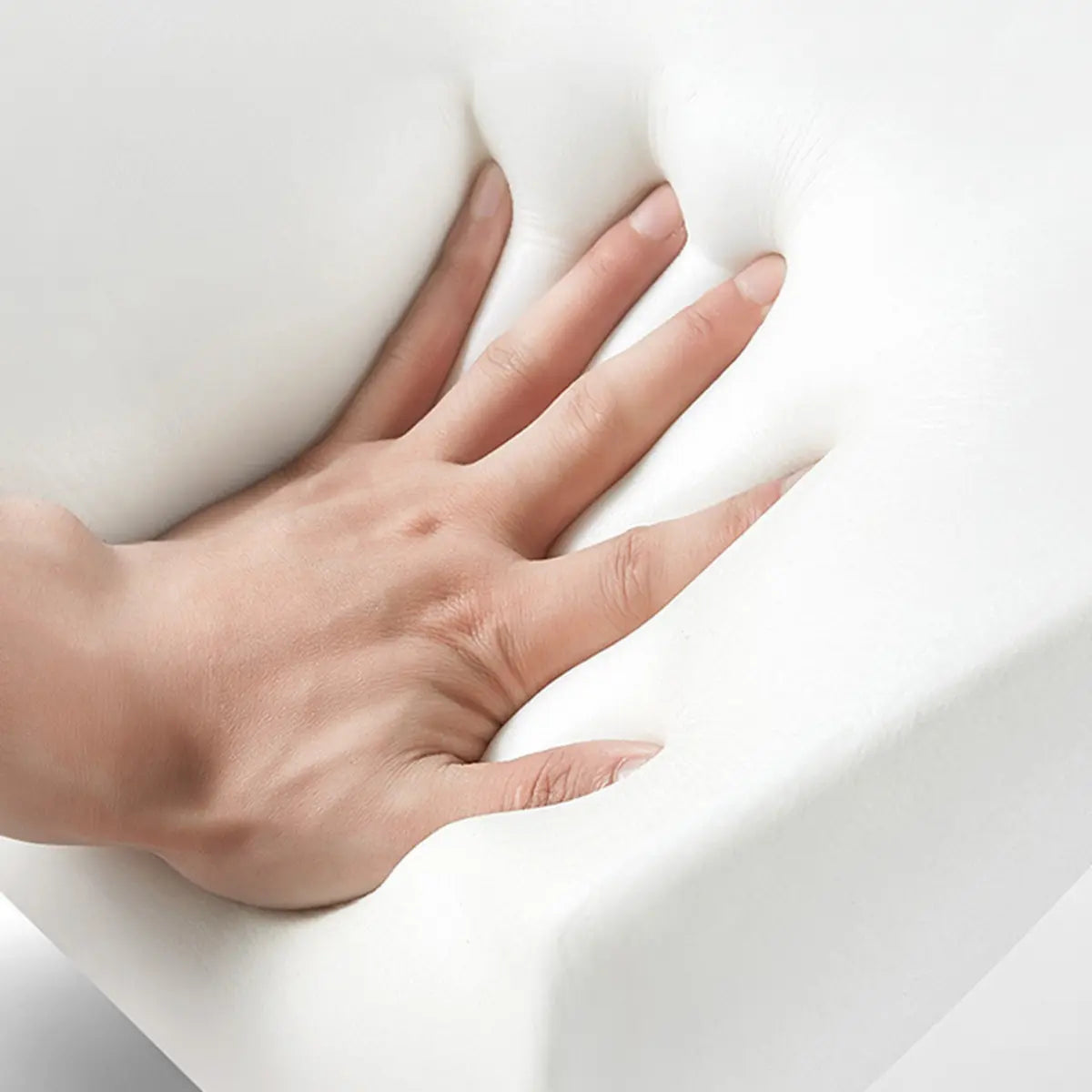 White Mohair Fixed Back Oak Wood Frame Arm Chair Image - 11