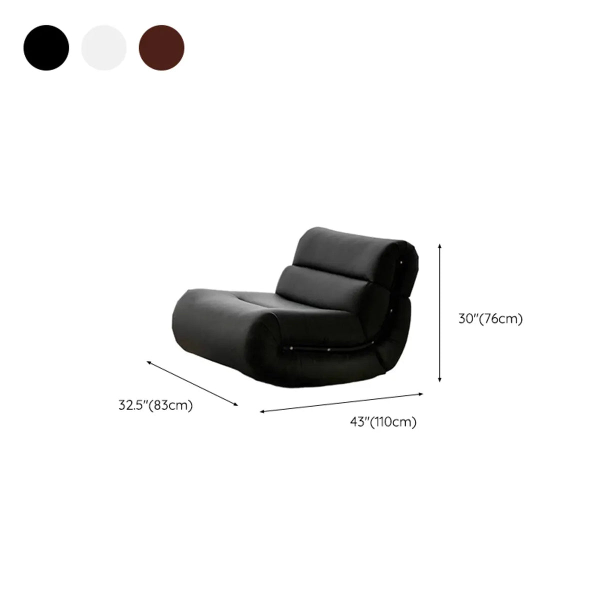 White Stain Resistant Upholstered Indoor Rocking Chair