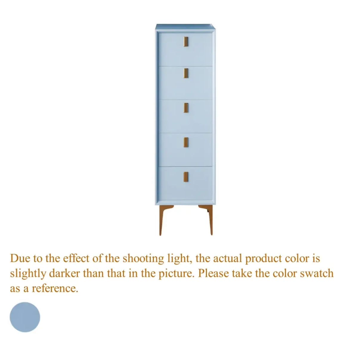 White Vertical Solid Wood Semainier with Drawers Image - 14