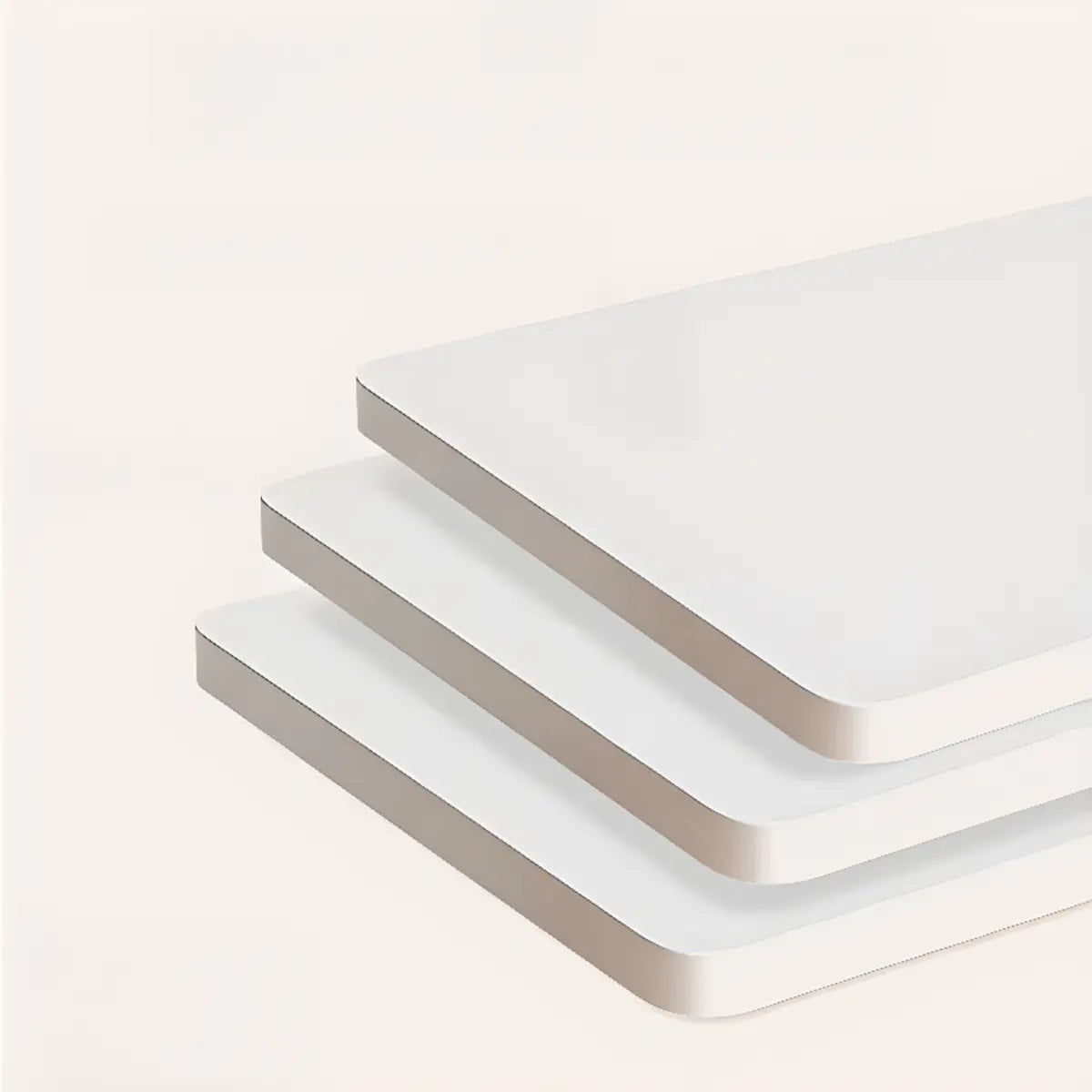 White Wood Arched Ribbed Glass Storage China Cabinet Image - 18