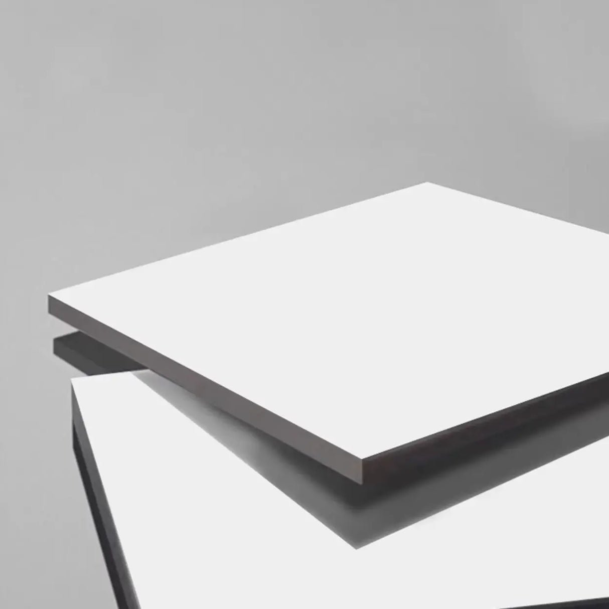 White Wooden Computer Desk with Drawers and Storage Image - 4