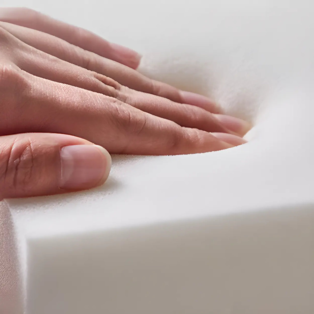 Wingback Leather Round Upholstered Dining Chair Beige Image - 12