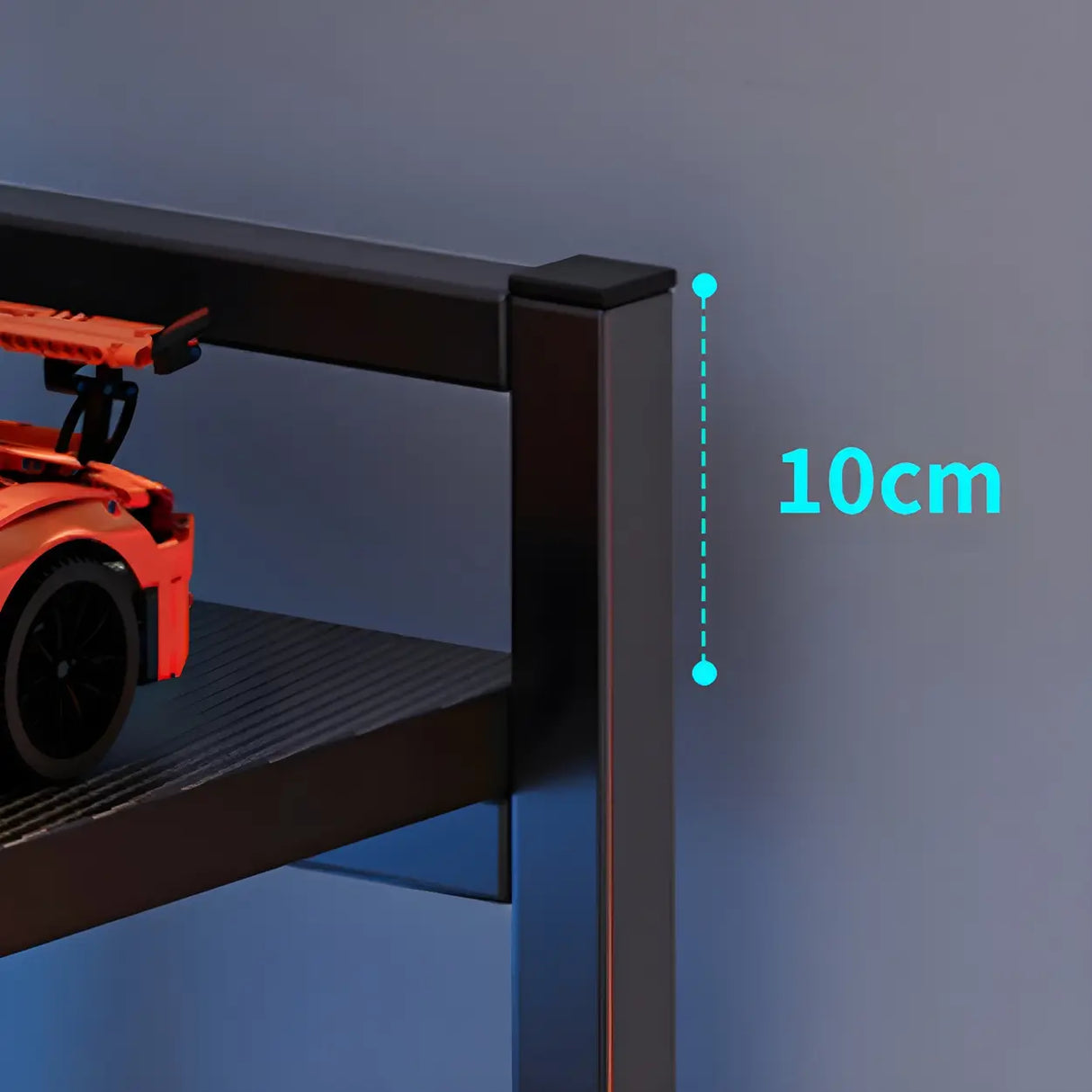 Wood L-Shape Gaming Computer Desks with CPU Storage Image - 8