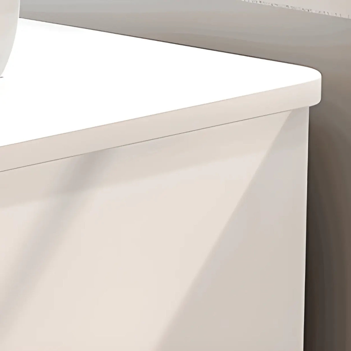 Wood L-Shaped Storage Kids Computer Desk with Hutch Image - 11