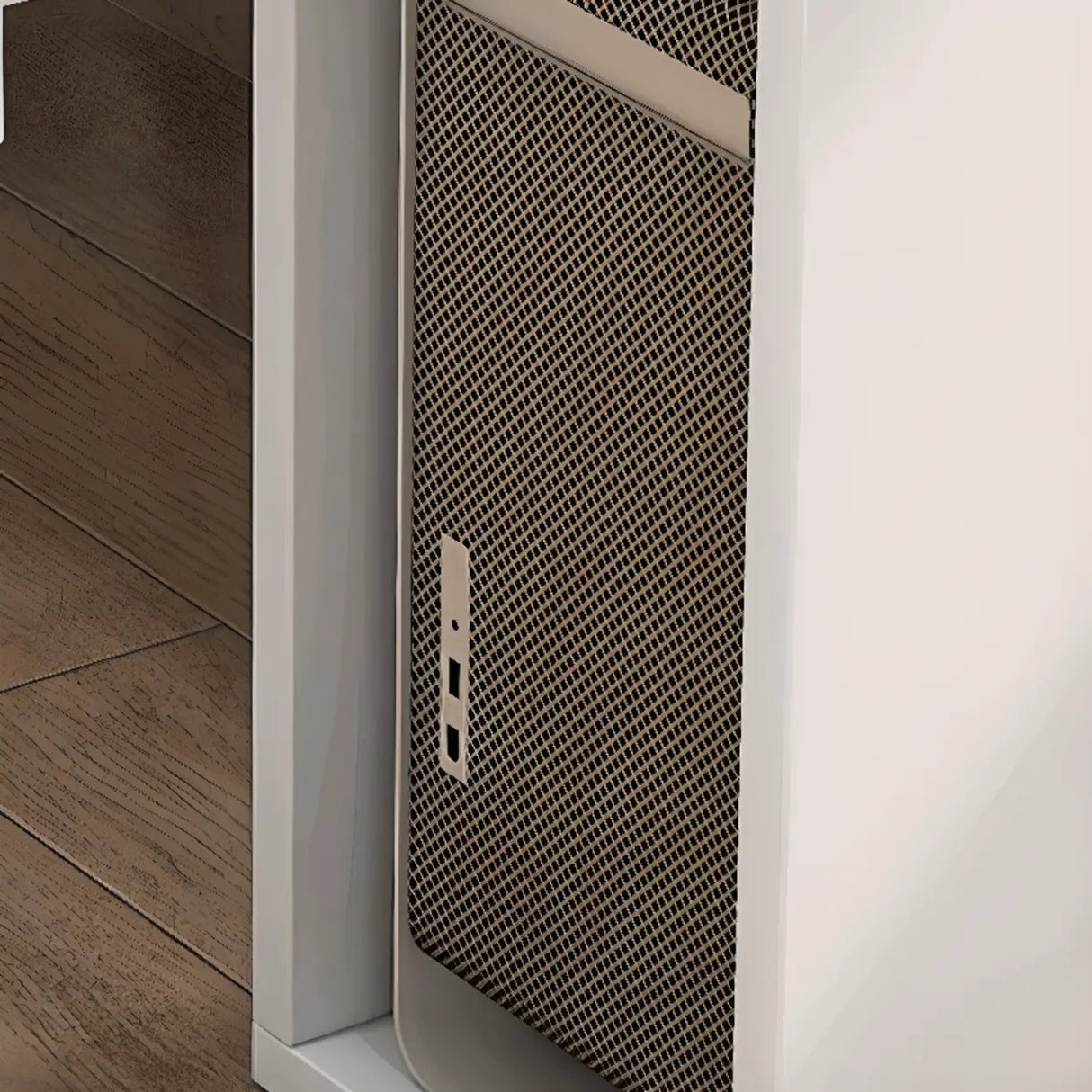 Wood L-Shaped Storage Kids Computer Desk with Hutch Image - 12