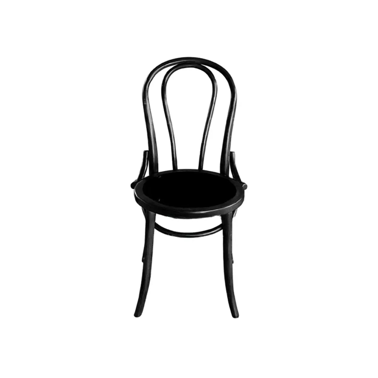 Wood Open Spindle Back Dining Chairs Walnut Finish Image - 9