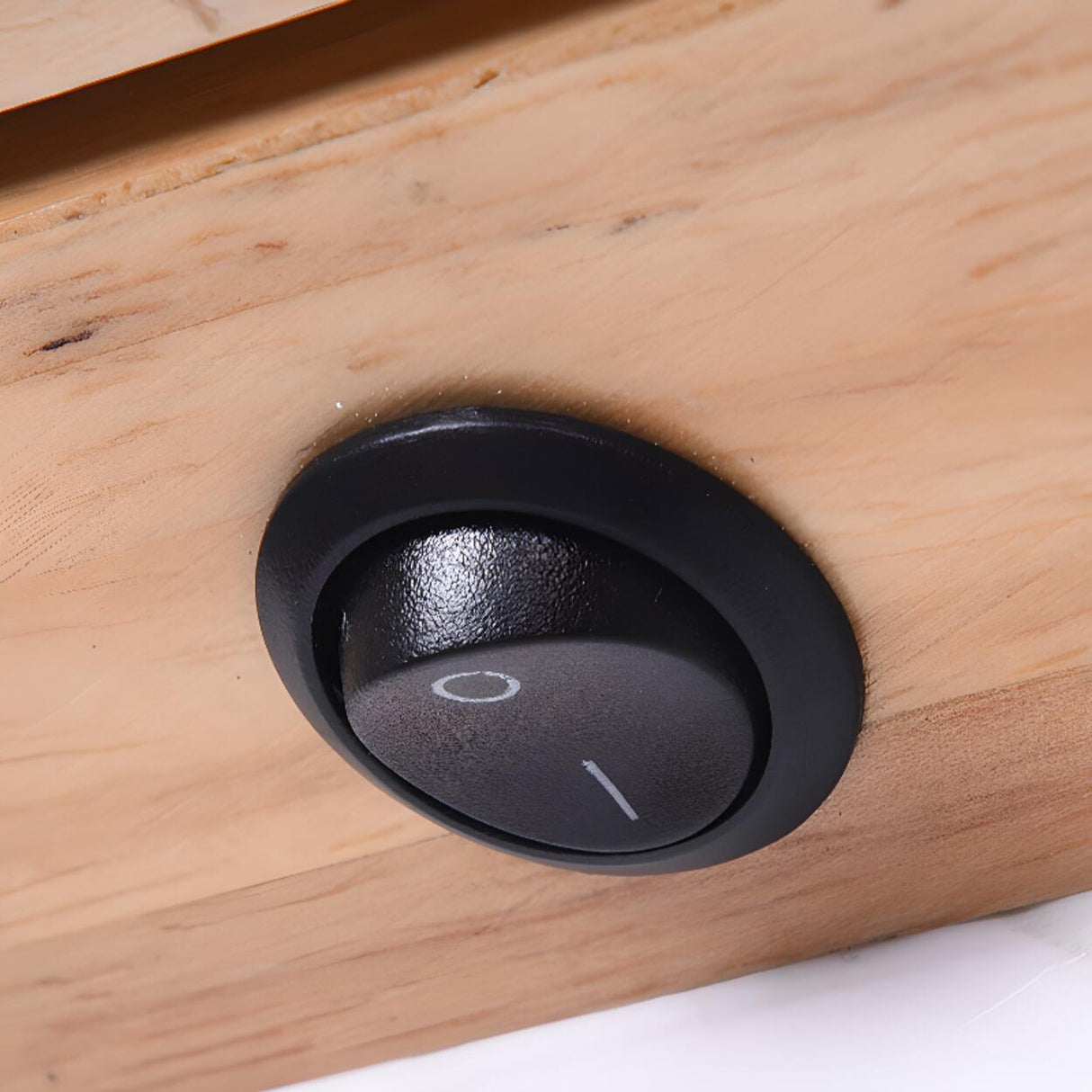 Wood Rectangular Adjustable LED Bedside Wall Sconce Image - 12