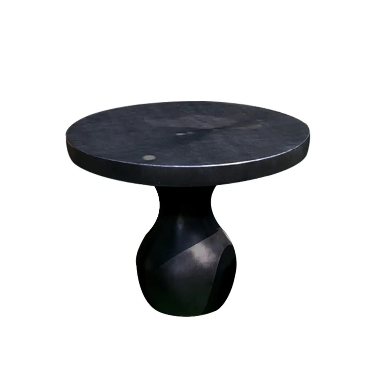 Wooden Round-Shaped Outdoor Patio Coffee Table Image - 3