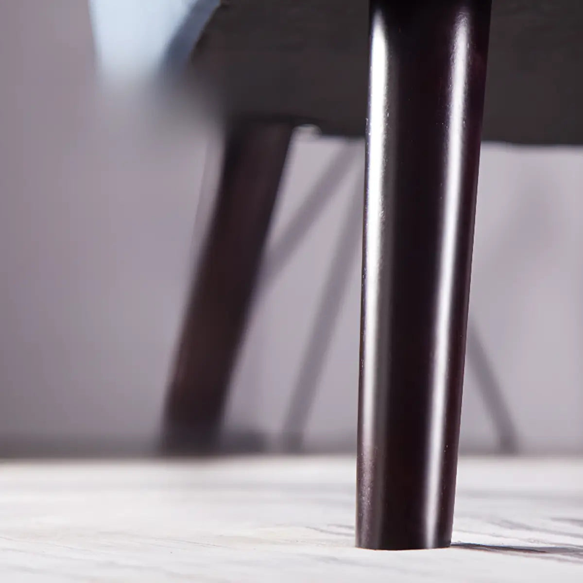 Yellow Cotton Linen Fixed Back Arm Chair with Slipcover Image - 8