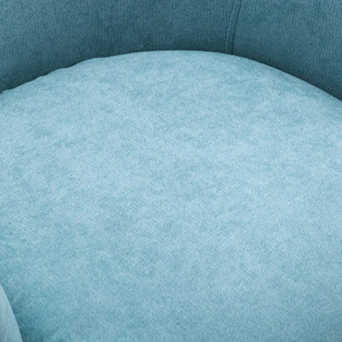 Yellow Flannel Sloped Arms Fixed Back Lounge Chair Image - 7