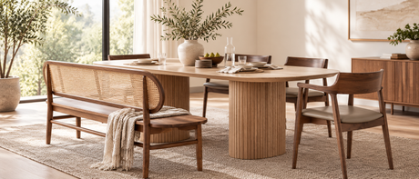 Pairing Dining Chairs and Benches for a Balanced Dining Room