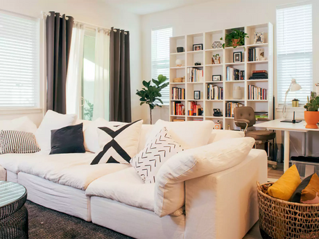 Bookshelves Behind Your Couch