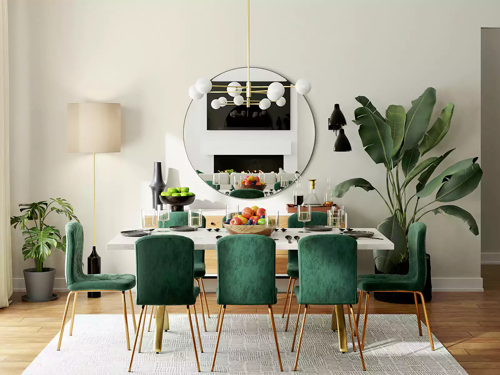 Chandelier Ideas for Rectangular Dining Tables