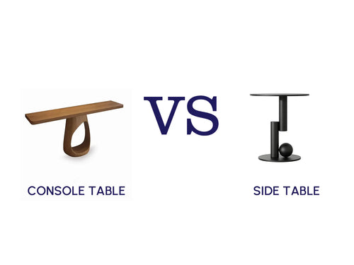 Console Table vs Side Table: What's the Difference?