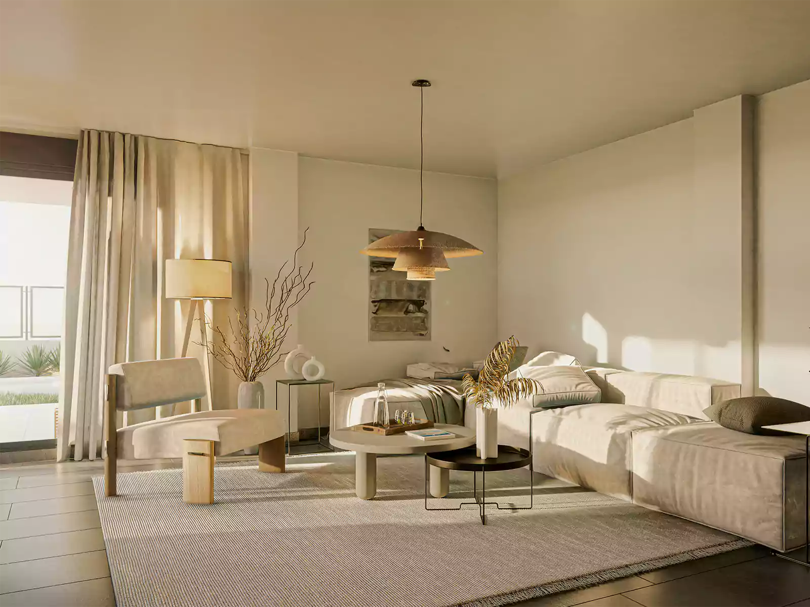 Scandinavian Living Room Interior