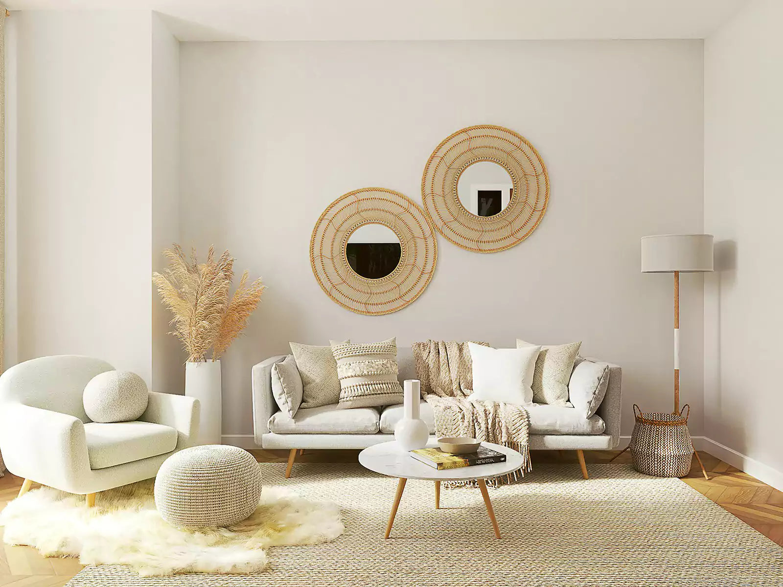 Floor Lamp in Living Room