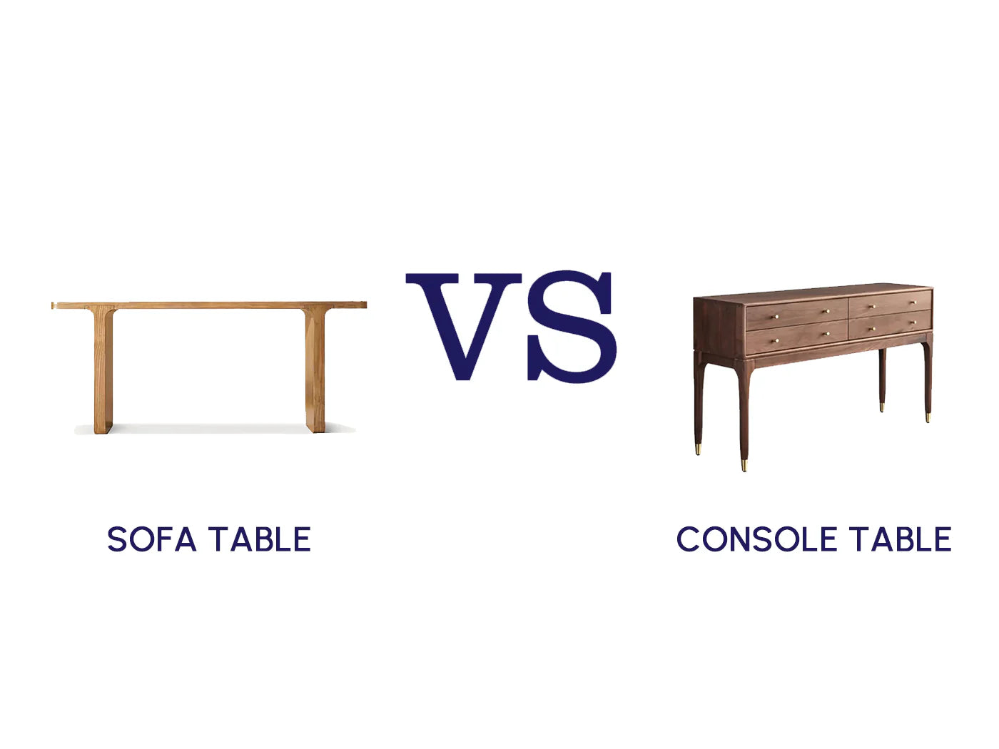 Console Table vs Sofa Table