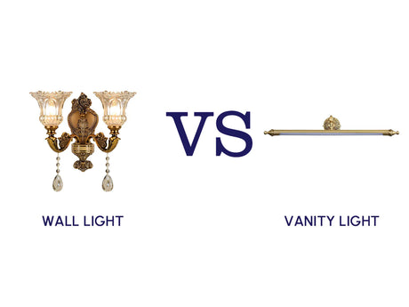 Vanity Light vs Wall Light