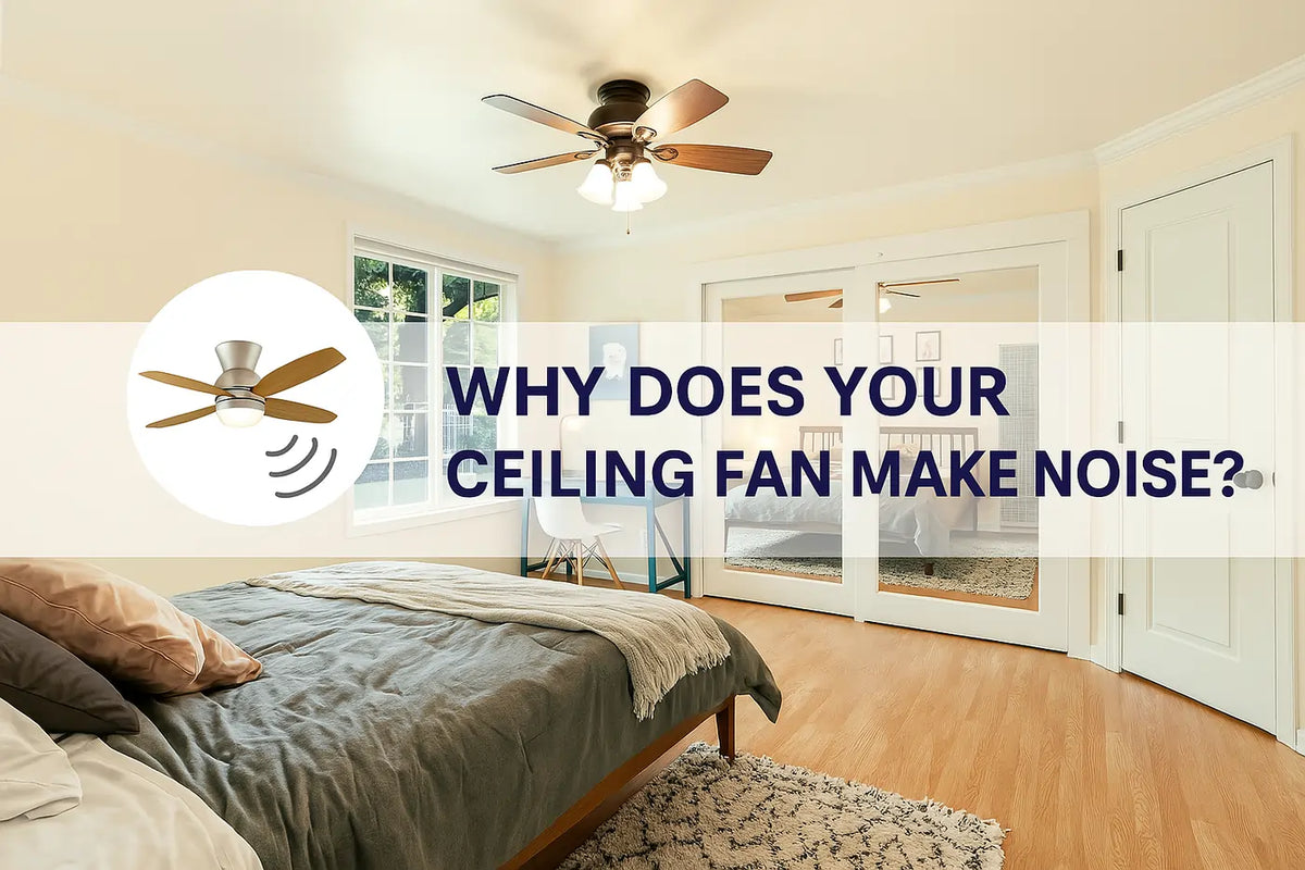 Ceiling fan with common noise causes Ceiling fan with common noise causes