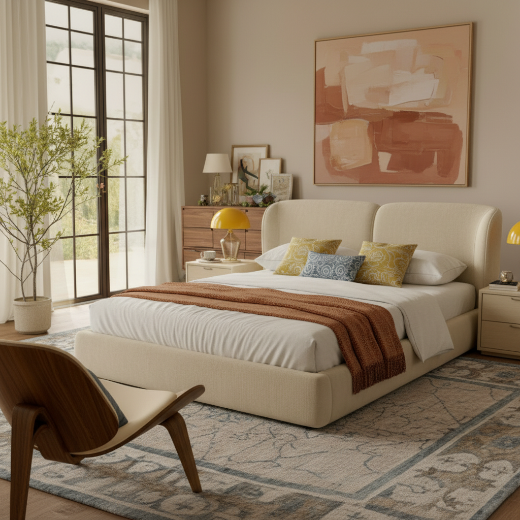 融合风格卧室 - 新版 1