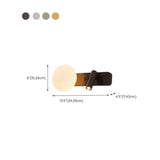 2-Light Brass Cylinder Globe Aluminum Reading Wall Sconce #size