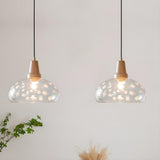 2-Light Modern Decorative Floral Dome Island Light Image - 8