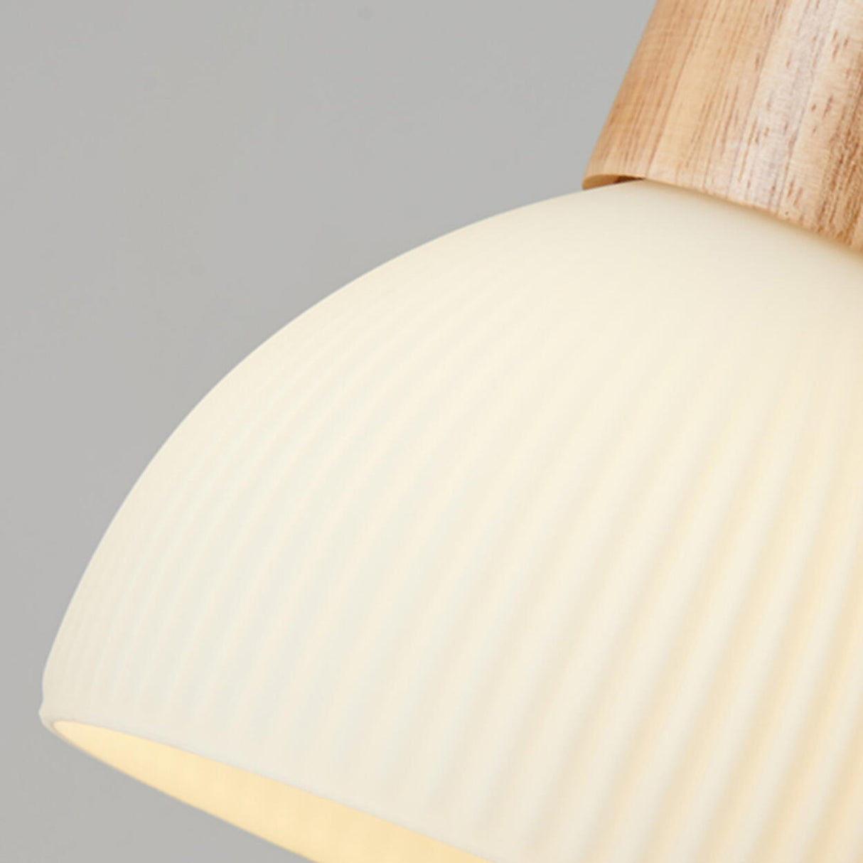 3-Light Contemporary Ribbed Dome Island Pendant Light Image - 13