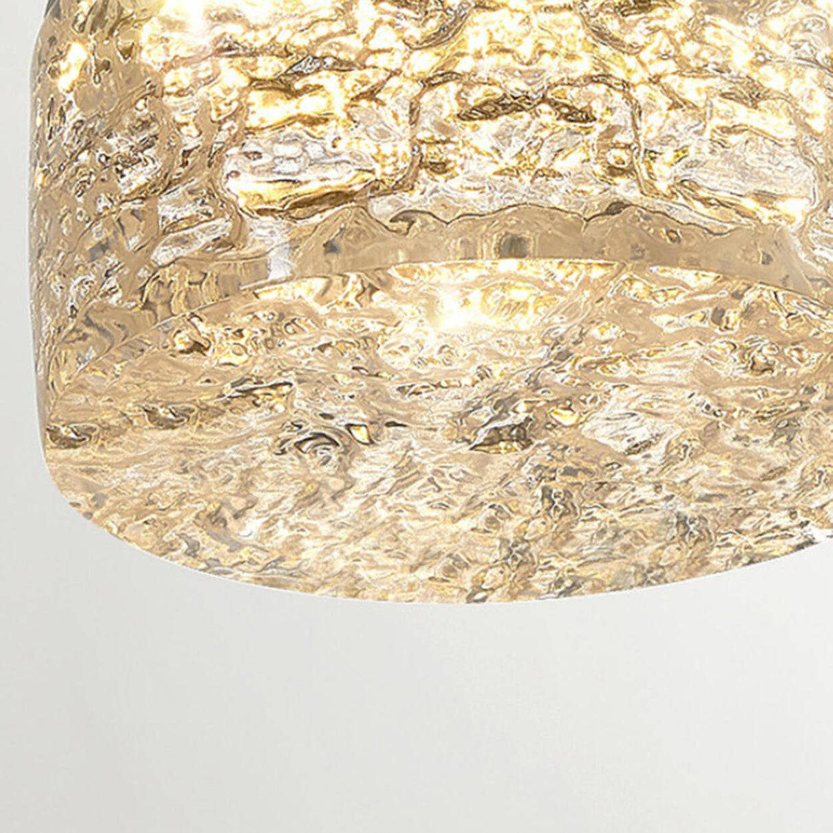 3-Light Modern Clear Cylinder Adjustable Island Light Image - 8