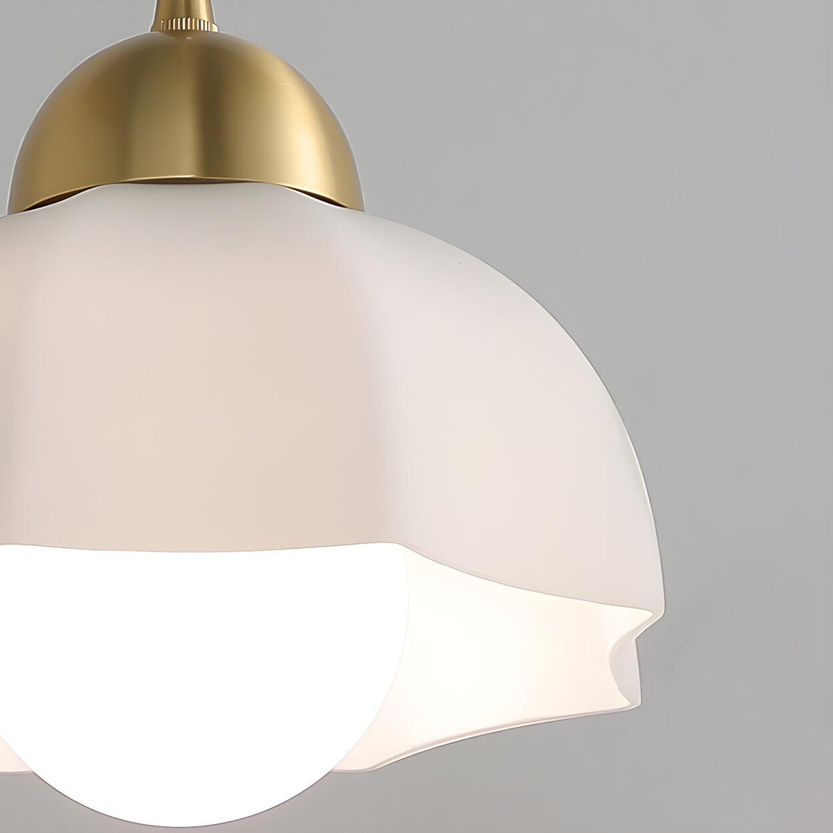 3-Light Modern Dome Adjustable Island Hanging Light Image - 6