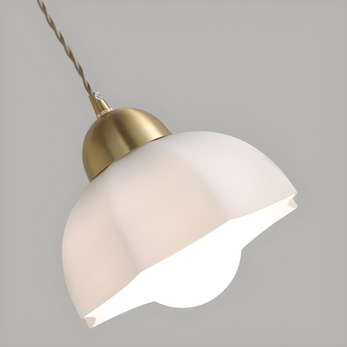 3-Light Modern Dome Adjustable Island Hanging Light Image - 7