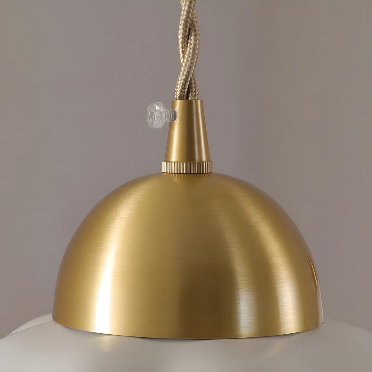 3-Light Modern Dome Adjustable Island Hanging Light Image - 8