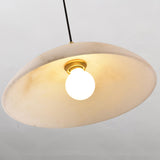 3-Light Modern Dome Stone Gold Island Pendant Light Image - 8